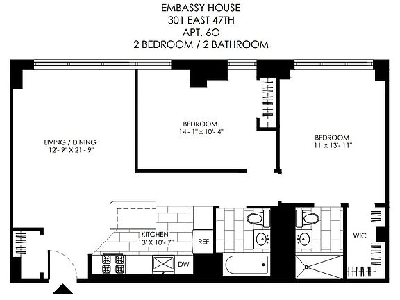 2nd image of 301 E 47th St APT 5O