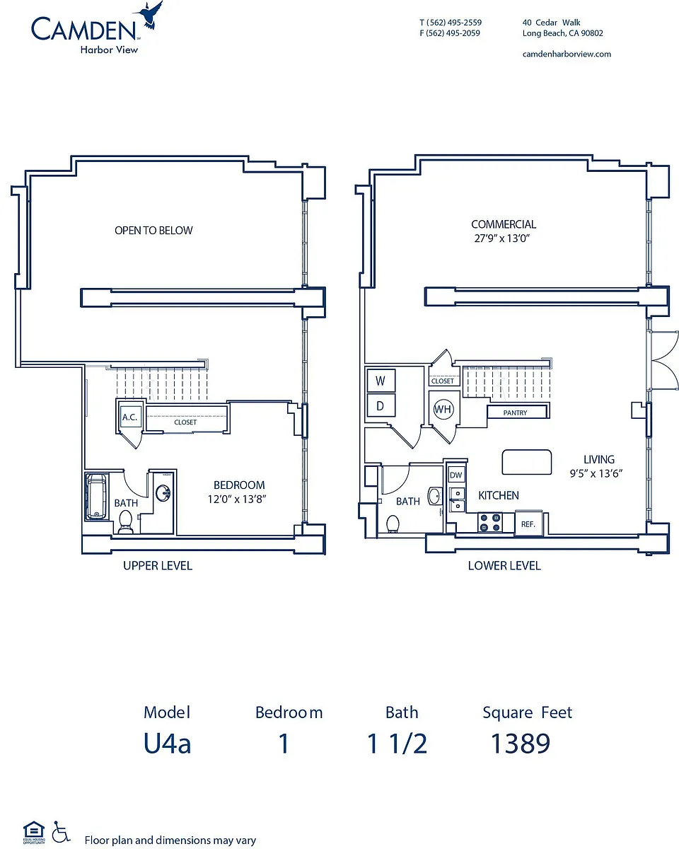 Floor plan U4A