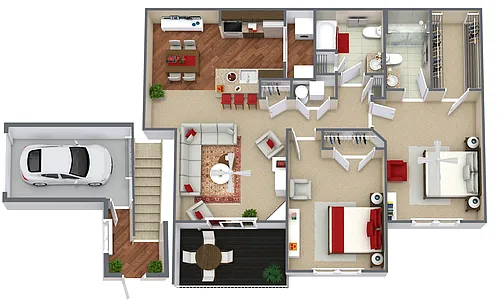 Floor plan Birch