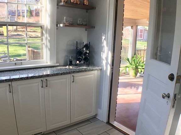 door to the sun porch