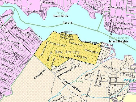 Pine Beach on the Toms River