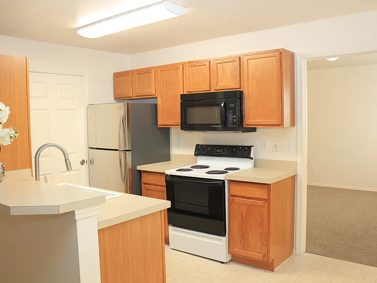 Kitchen with Entry to Master Suite