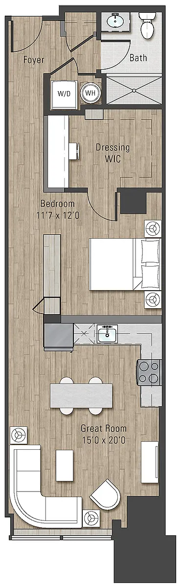 Floor plan Line 06A