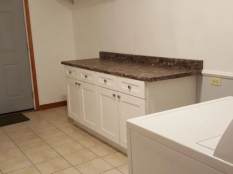 Utility Room and Back Entrance.