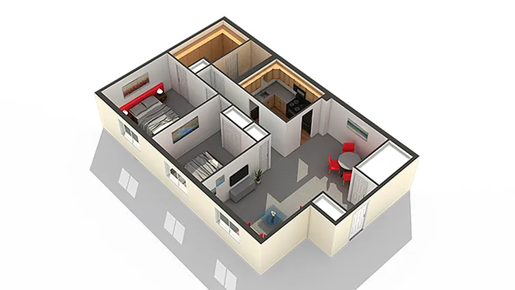 Floor plan Michigan