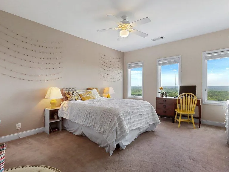 2 of 3 bedrooms upstairs