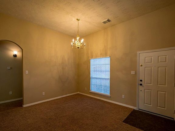 The dining room measures 12x11.