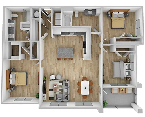 Floor plan C1