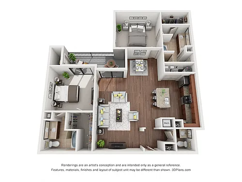 Floor plan B3