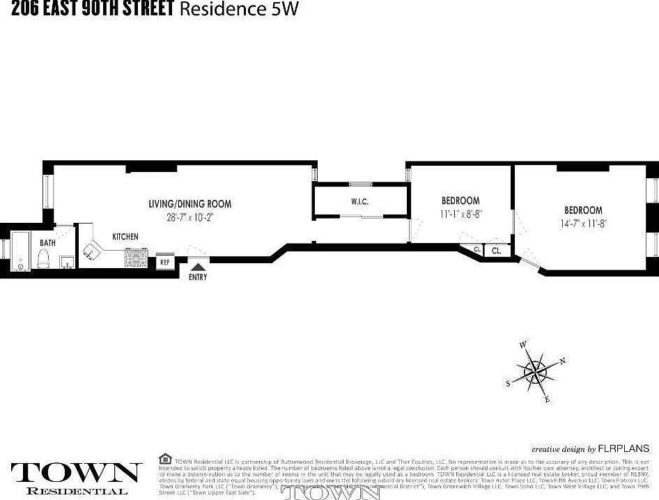 1st image of 204 E 90th St APT 5W
