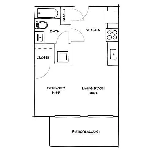 Floor plan S1 - Burl