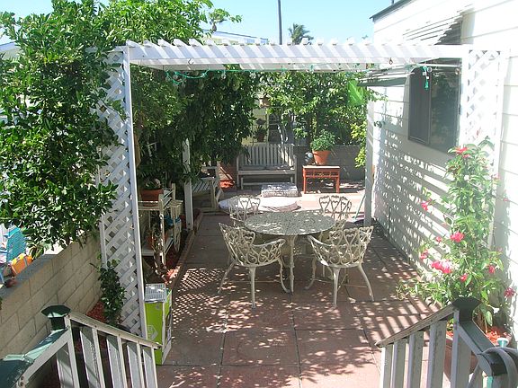 Down at lower Patio
