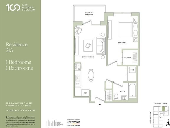 2nd image of 100 Sullivan Pl #213