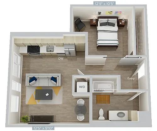 Floor plan A19