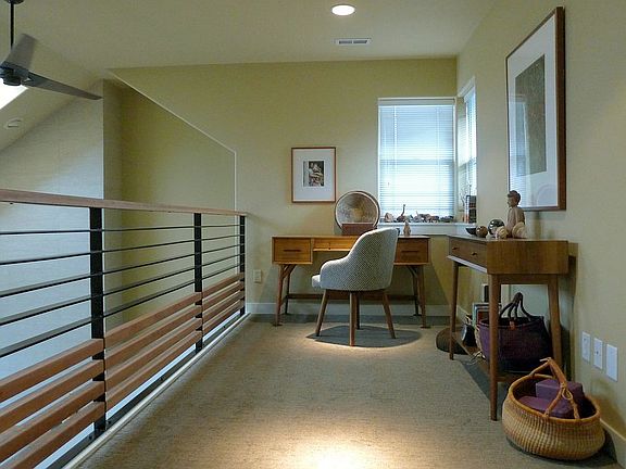 Loft office & sewing room