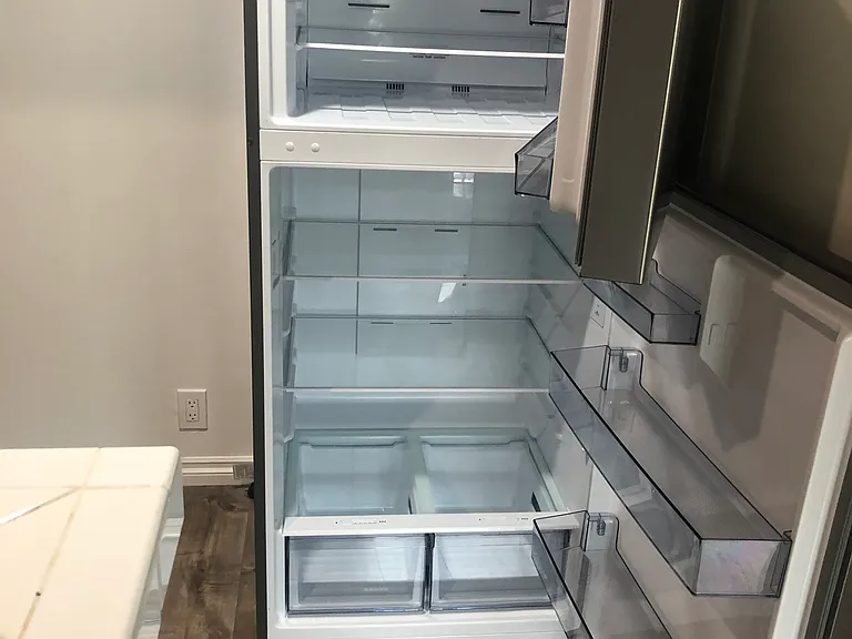 New Refrigerator with Top Freezer