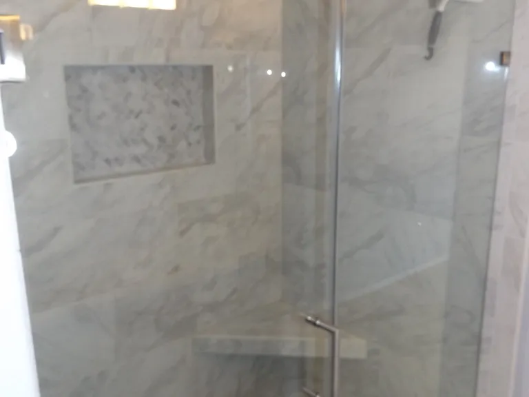 Master shower
