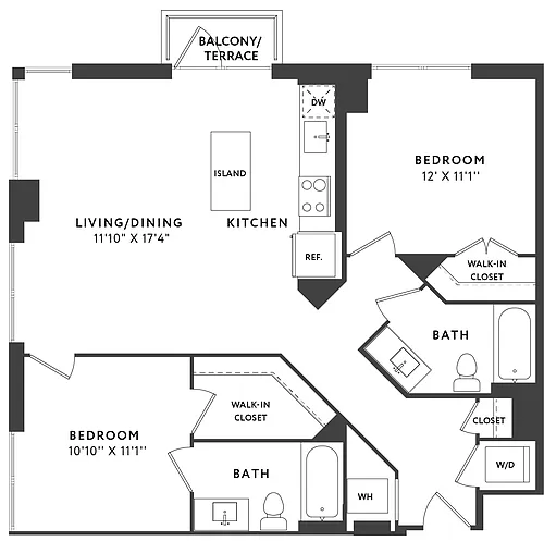 Floor plan B7
