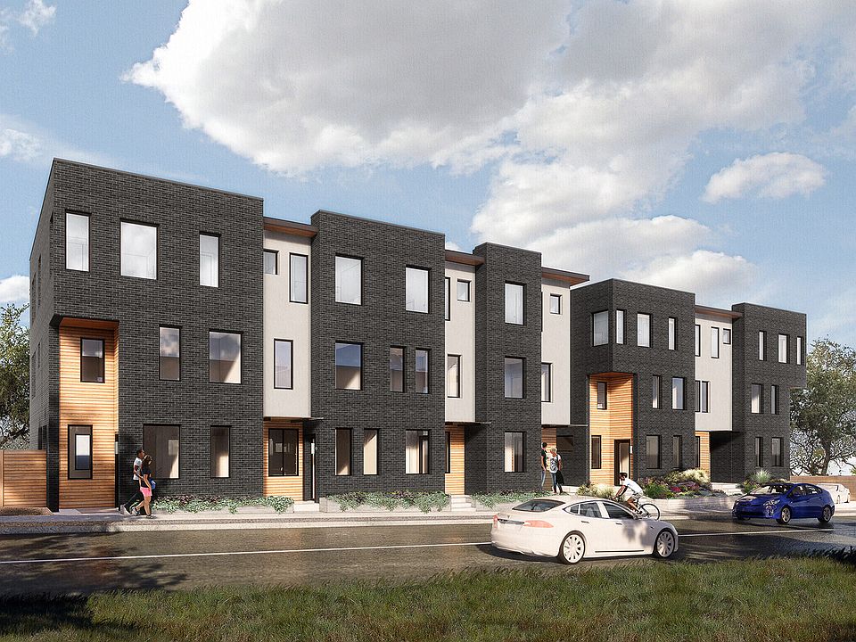 Frank. West - Exterior Rendering - Townhomes