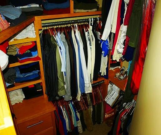 Master closet
