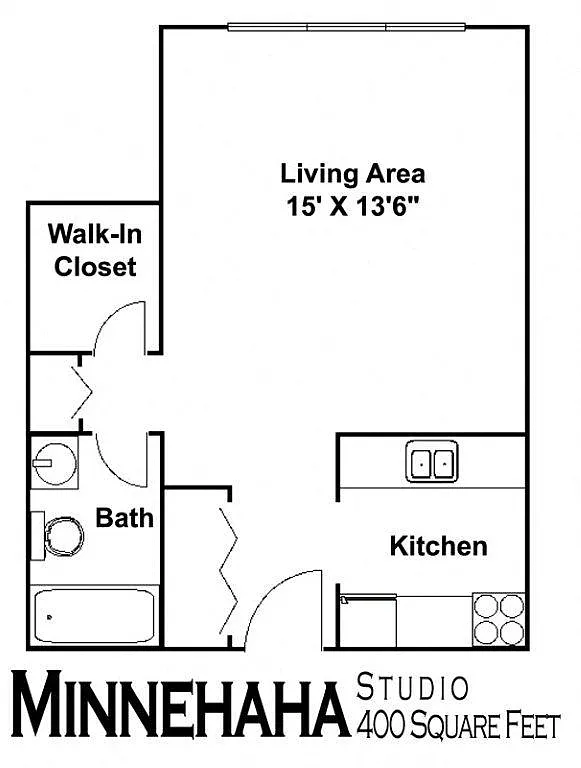 Floor plan Minnehaha