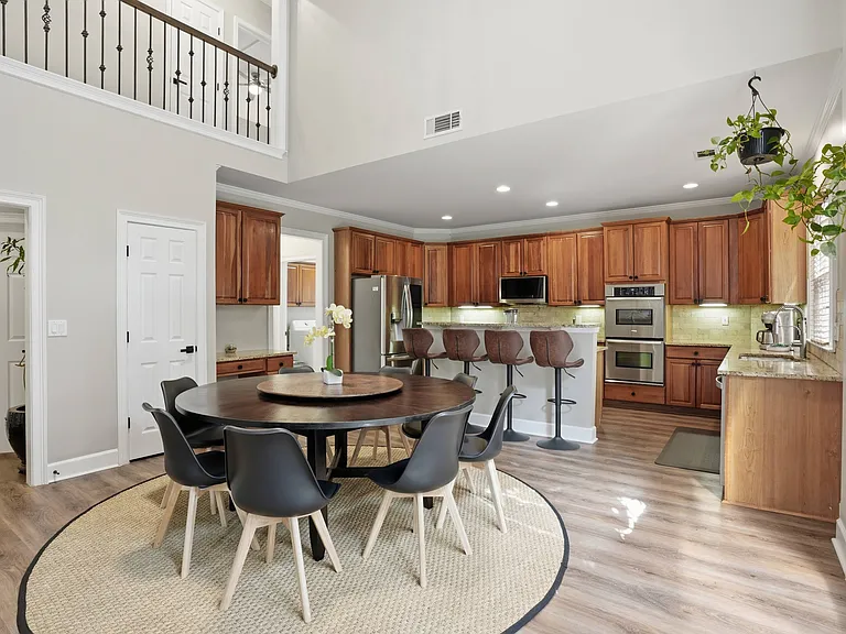 Spacious kitchen and dining area designed for easy everyday living