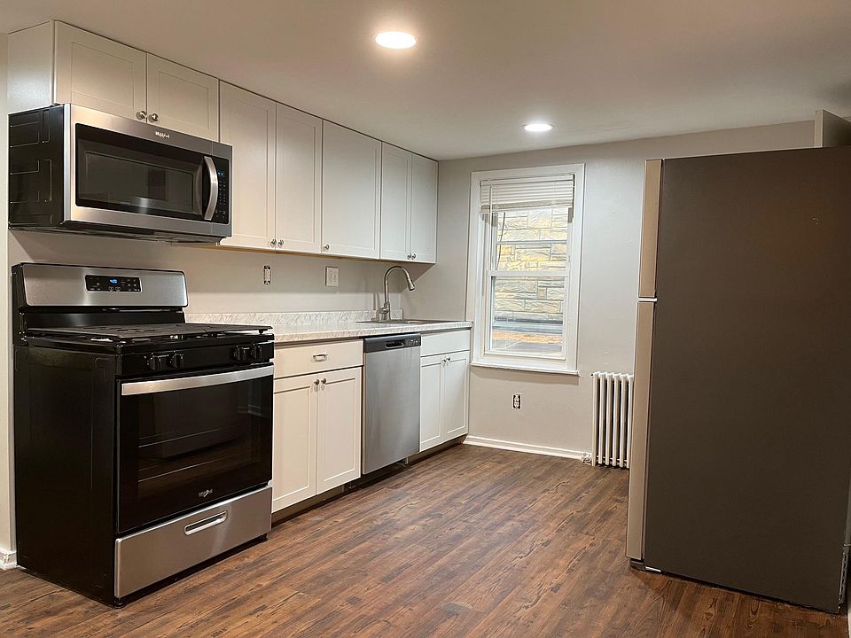 All new cabinets, and stainless appliances
