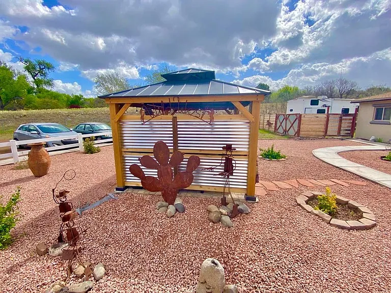Optional Hot Tub- Gazebo
