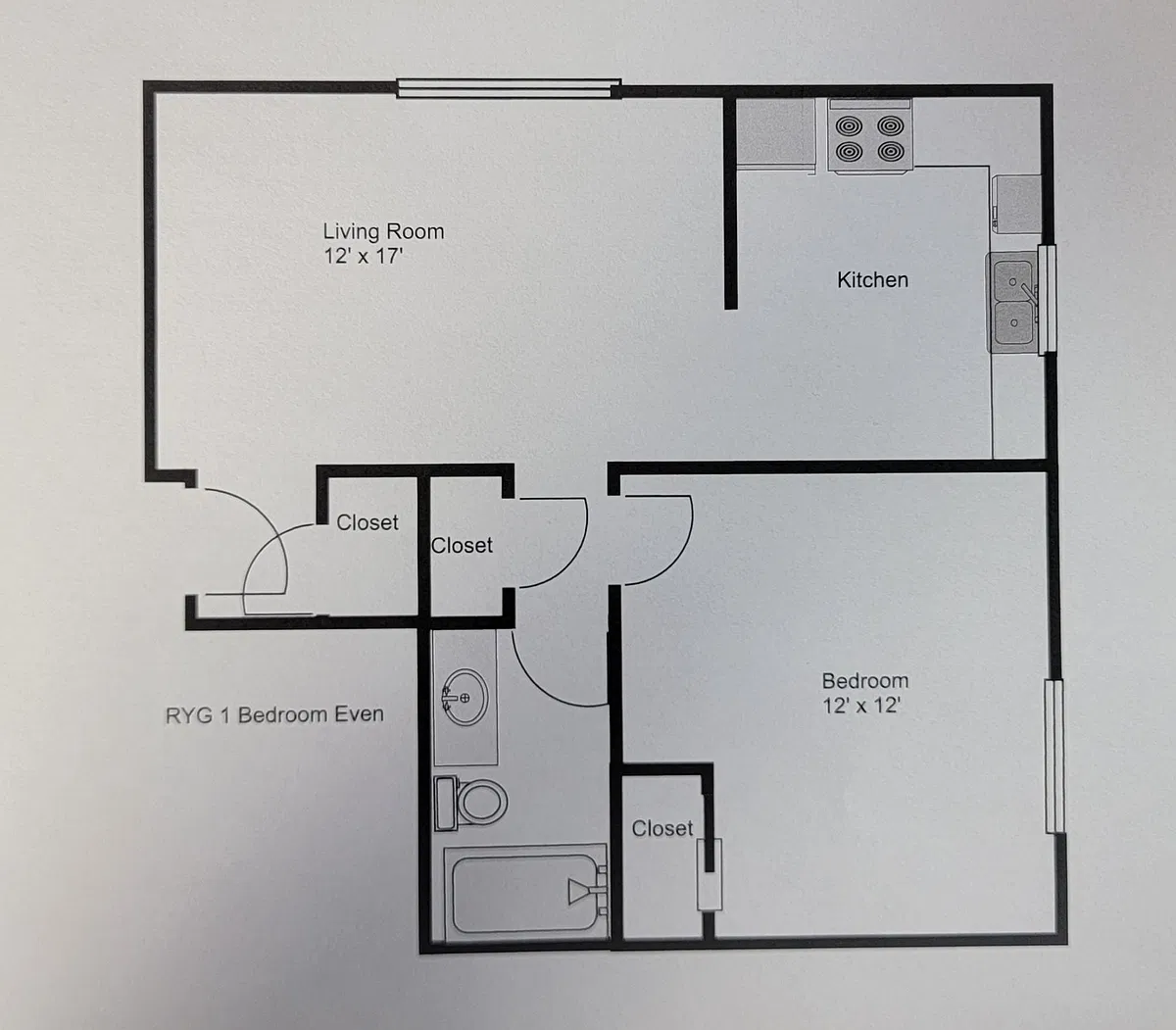 Floor plan Royal York Gardens