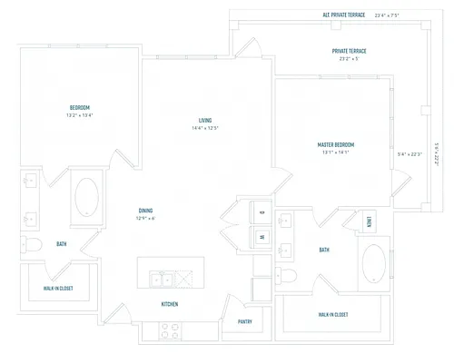 Floor plan B2