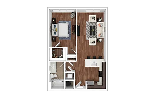 Floor plan A10 - Renovated