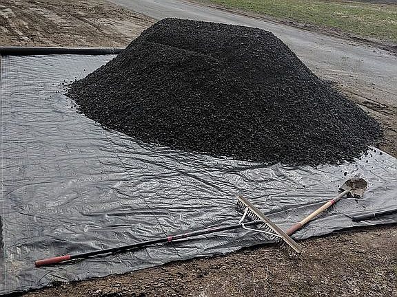 Highway cloth with Crusher