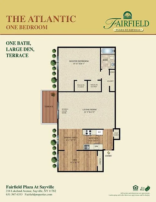 Floor plan The Atlantic