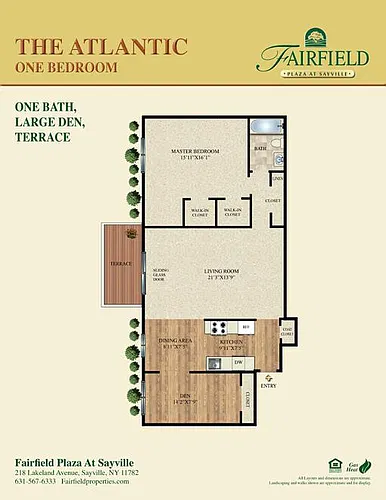 Floor plan The Atlantic