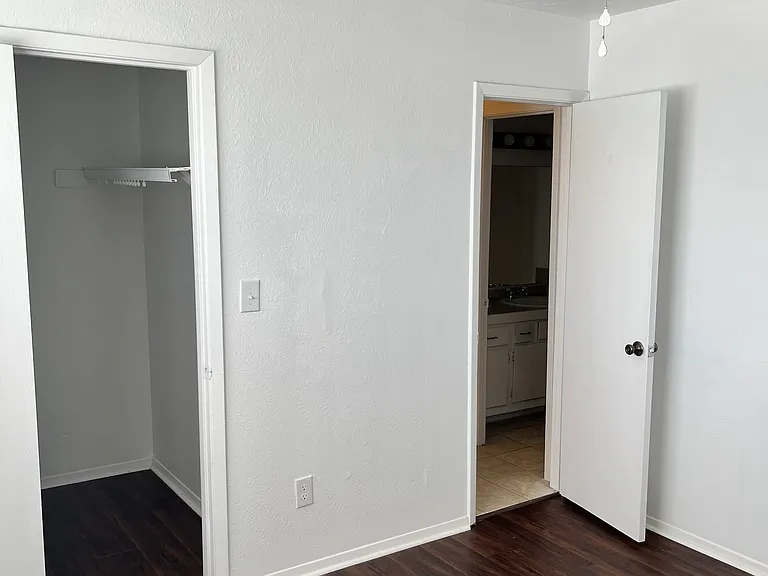 Master Bedroom, Closet and Bath