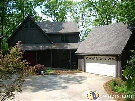 View of house and garage.