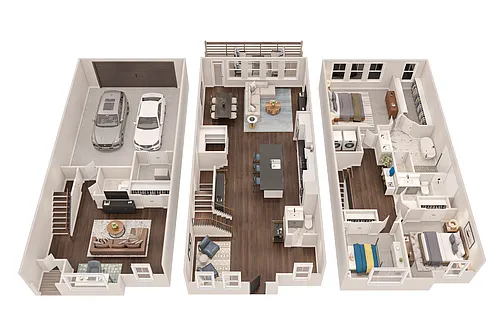 Floor plan Parker