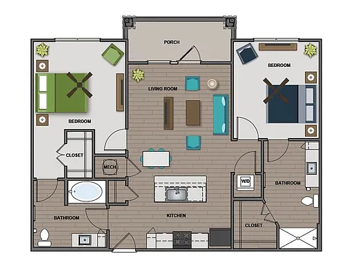Floor plan Hopper