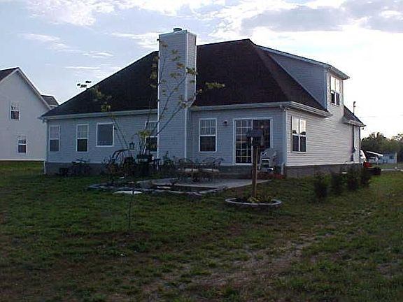 Back of Home with Patio