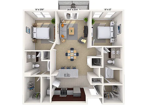 Floor plan Bennett