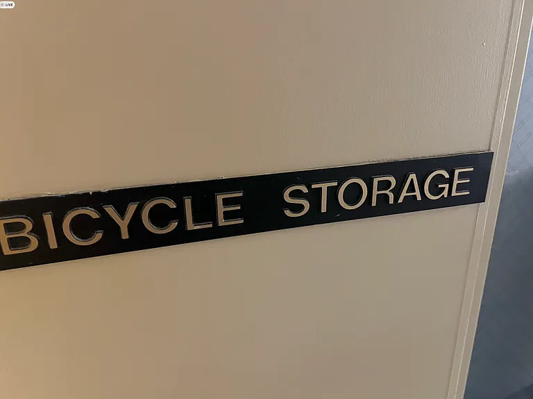 Bycicle storage
