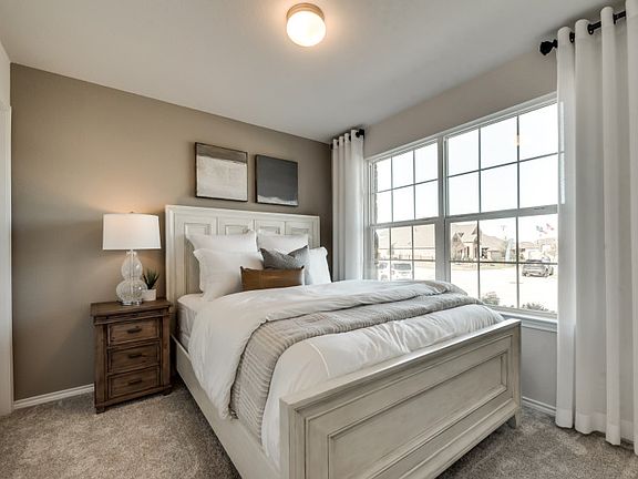 Model Representation - Flex space off entry, shown as secondary bedroom