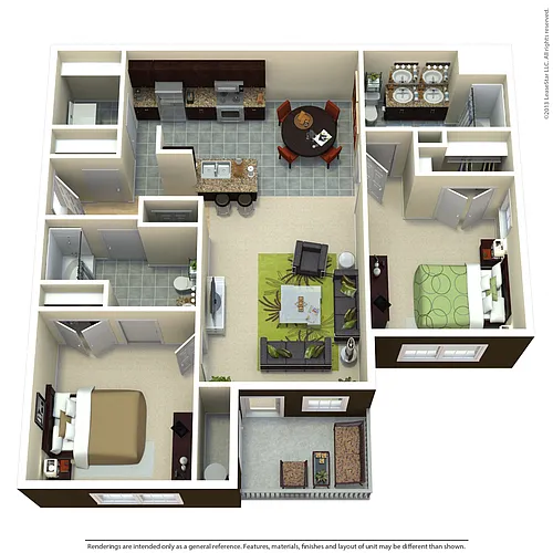 Floor plan The Madison