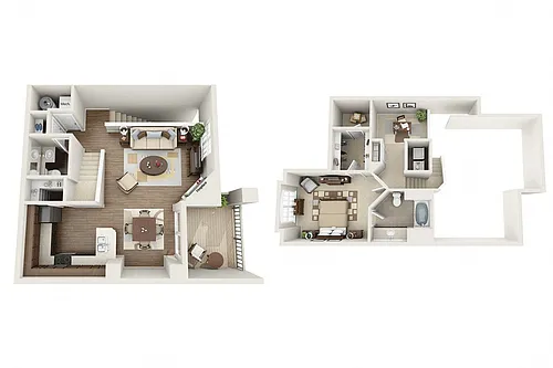 Floor plan Residence 5 Upgraded