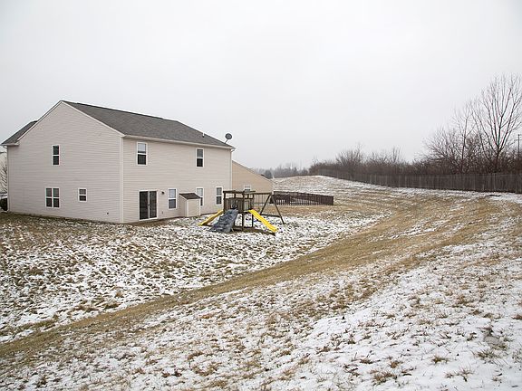 Back yard (photo @ lot line)