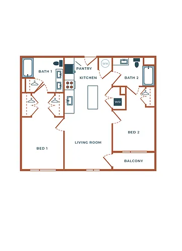 Floor plan B1