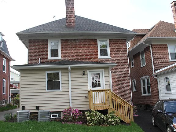rear of house