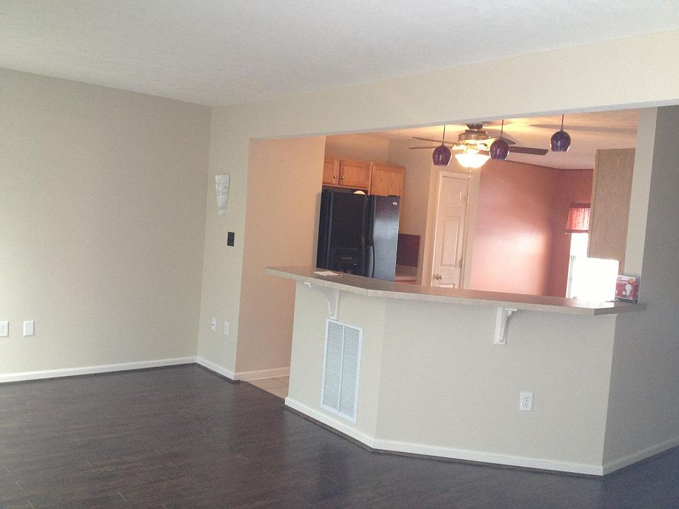 living room and kitchen