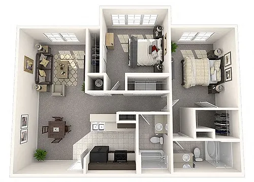 Floor plan B2