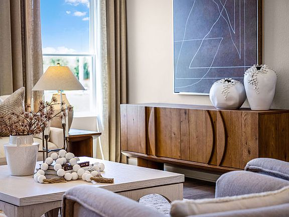 Welcoming gathering room